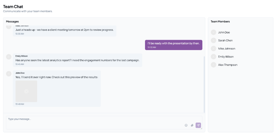 Screenshot: Agency Settings