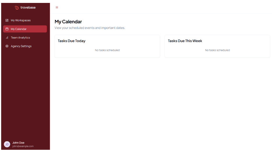 Screenshot: Agency Settings